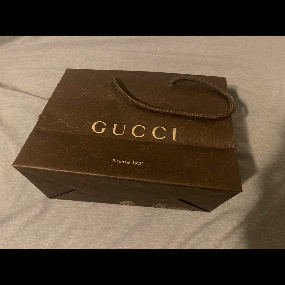 Gucci empty paper bag